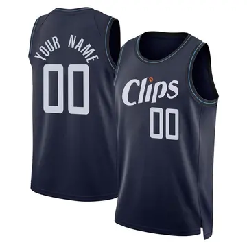 Los Angeles Clippers Custom 2023/24 City Edition Jersey - Youth Swingman Black