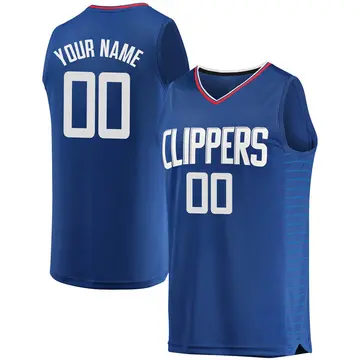 Los Angeles Clippers Custom Jersey - Icon Edition - Youth Fast Break Royal