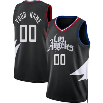Los Angeles Clippers Custom Statement Edition 2022/23 Jersey - Men's Swingman Black