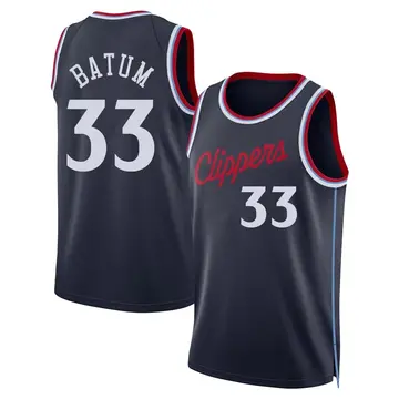 Los Angeles Clippers Nicolas Batum 2024/25 Classic Edition Jersey - Youth Swingman Navy
