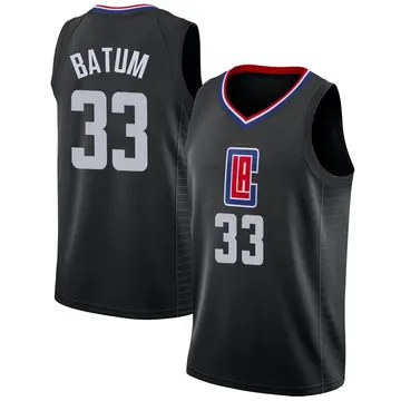 Los Angeles Clippers Nicolas Batum Jersey - Statement Edition - Men's Swingman Black