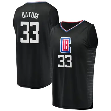 Los Angeles Clippers Nicolas Batum Jersey - Statement Edition - Youth Fast Break Black