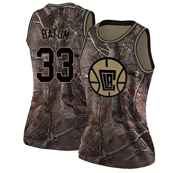 Los Angeles Clippers Nicolas Batum Realtree Collection Jersey - Women's Swingman Camo