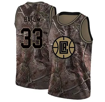 Los Angeles Clippers Nicolas Batum Realtree Collection Jersey - Youth Swingman Camo